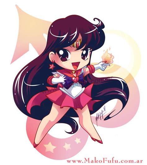 Chibi Super Sailor Mars By Mako Fufu On Deviantart Sailor Moon Art Sailor Moon Character