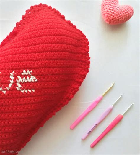 Cómo Tejer Un Hermoso Almohadón Con Forma A Corazón En Crochet Fácil Y