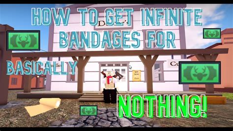How To Get Infinite Bandages For Practically Nothing The Wild West