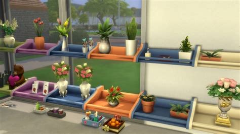 Bigger Display Shelves With Extra Slots By Cocomama At Mod The Sims