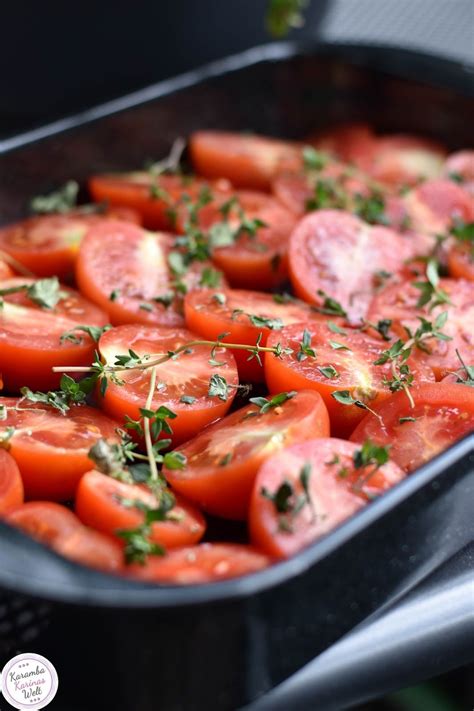 Tomatensoße aus dem Backofen Tomatengerichte Tomatenrezepte Rezepte