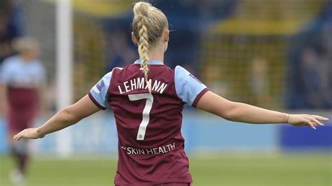 Alisha lehmann of west ham united women sees her shot. Alisha Lehmann | West Ham United