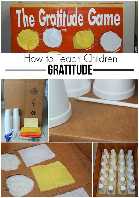 How To Teach Children Gratitude The Gratitude Game Play