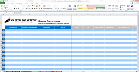 Job Application Tracker Spreadsheet Intended For Applicant Tracking