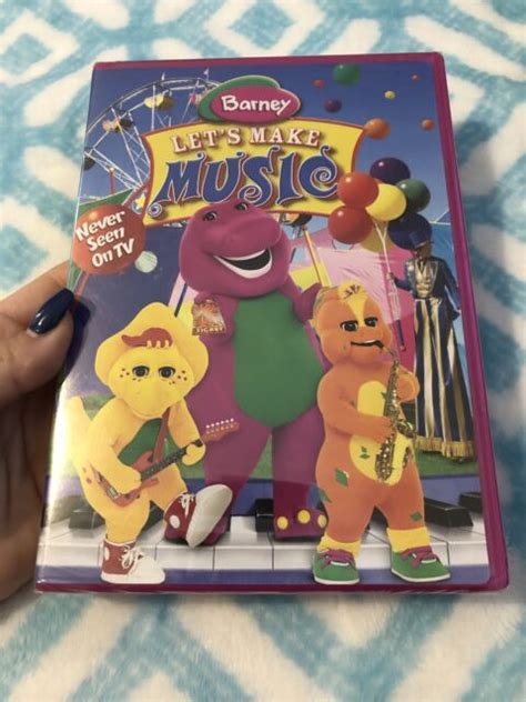 Barney Lets Make Music Dvd For Sale Online Ebay