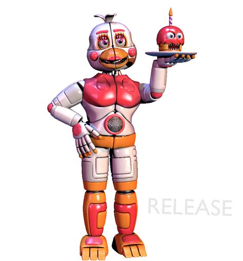 Fnaf 6 Funtime Chica V2 Release By Arayaentertainment On Deviantart