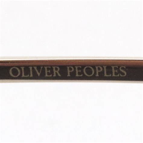 Pre Owned Oliver Peoples The Row Victory La Gold Titanium Aviator