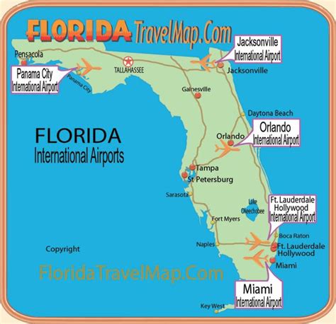 Airport Florida Map