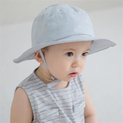 Toddler Baby Sun Hat Accessories Boy Girl Summer Cotton Bucket Hat