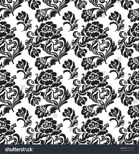 Seamless Pattern Ornament Floral Decorative Background Bitmap Copy