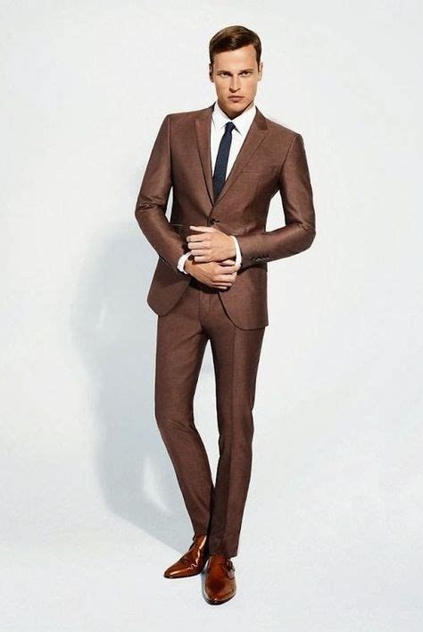 20 Best Mens Brown Suit Style Images Brown Suits Well Dressed Men