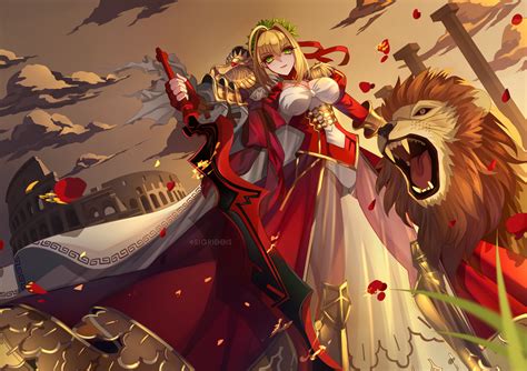 Nero Claudius Fate Grand Order By Sigriddis On Deviantart