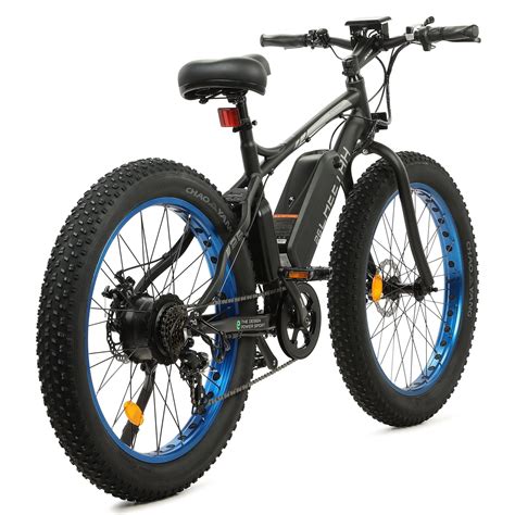Ecotric Fat Tire Beach Snow Electric Bike Journey Ebikes