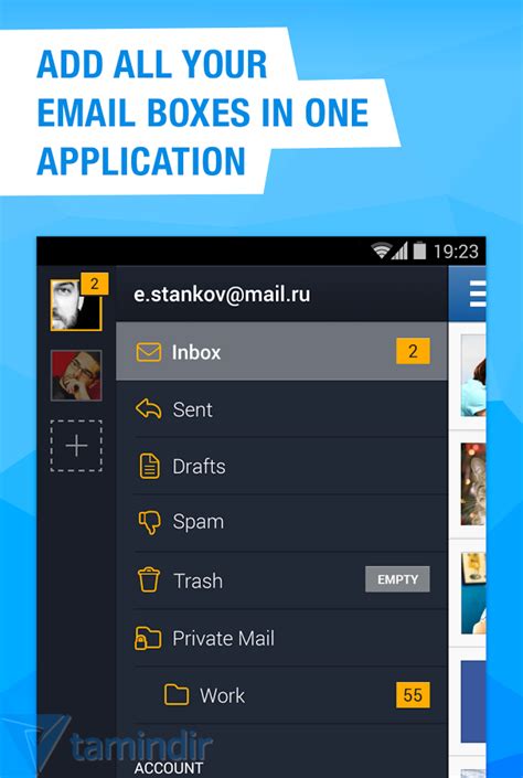 Mailru İndir Android İçin E Posta Uygulaması Tamindir