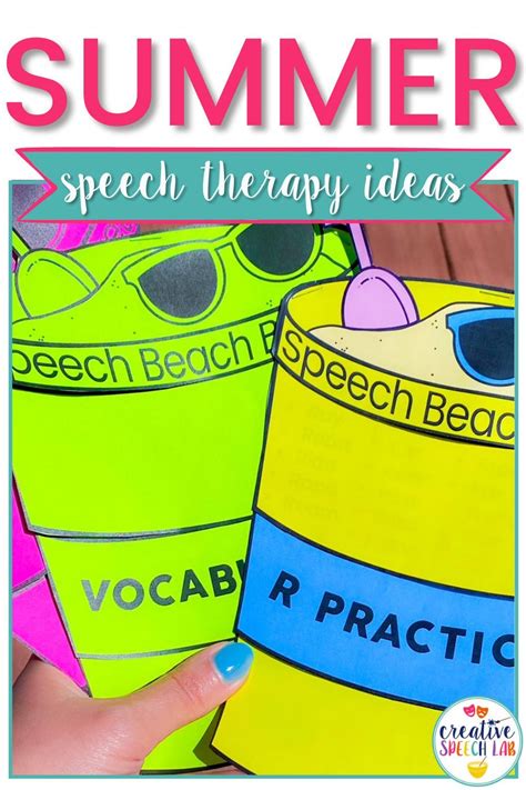 Speech And Language Summer Flipbooks Speech And Language Speech