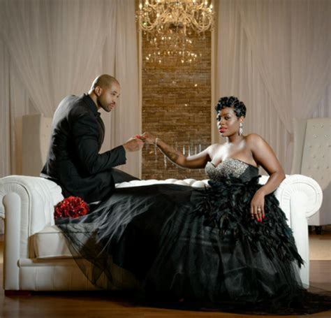 Celebrity Wedding Photos Fantasia Barrino And Kendall Taylor Tie The