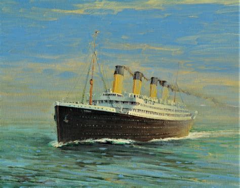 Rms Titanic Artist Gordon Frickers