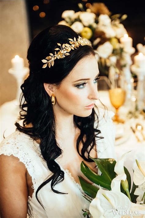 An Ethereal Take On Ancient Greece Wedding Ideas Wedluxe Magazine