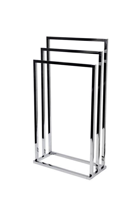 #7 adds scent to your towels as it warms! Cooke & Lewis Freestanding Chrome Effect Towel Rail ...