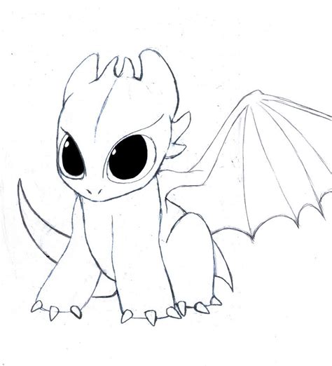 Here we have collected 10+ cool dragon drawings for your inspiration. Chibi Toothless by drmambo199 | Easy dragon drawings ...
