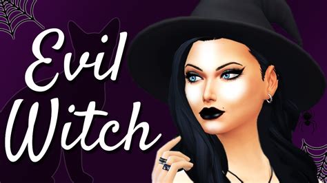 Evil Witch The Sims 4 Create A Sim Cas Youtube