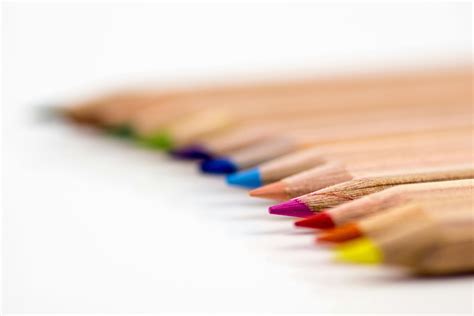 Colorful Colors Colourful Colours Crayons · Free Photo