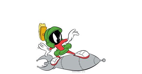 Marvin The Martian™ Riding Rocket Standing Photo Sculpture Zazzle