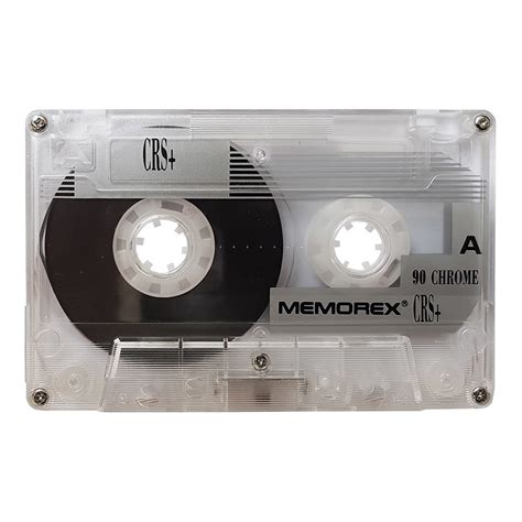 Memorex Crs C90 Chrome Blank Audio Cassette Tapes Retro Style Media