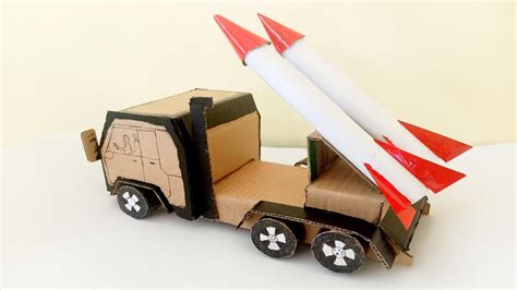 How To Make A Paper Rocket Launcher Car Made Of Paper Diy Youtube