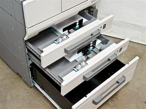 It is quite big but still minimalist. Konica Minolta 250 Bizhub Copier Fax Printer | RecycledGoods.com