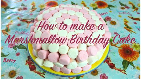 Make an attempt to really honor who they are, by acknowledging their contribution to your life and the lives of all the people in. How to Make a Marshmallow Birthday Cake - YouTube