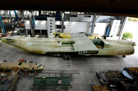 Picture Of The Second Unfinished Antonov An 225 Currently In Storage