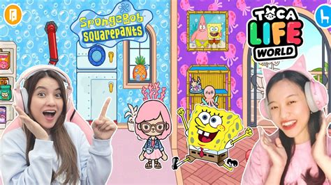 PERTAMA KALI DEKOR RUMAH SPONGEBOB BARENG FANNY TJANDRA TOCA BOCA INDONESIA YouTube