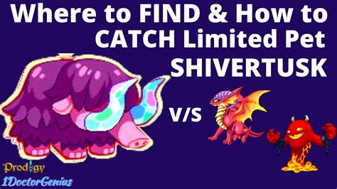How To Catch Rare Pet Shivertusk Prodigy Math Game New Pet Update
