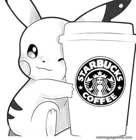 Starbucks Coloring Pages Free Printable Coloring Pages