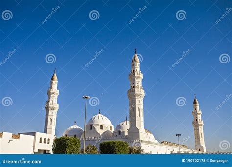 Quba Kuba Mosque The First Mosque That Built In Medina By The Prophet Muhammad Stock Photo