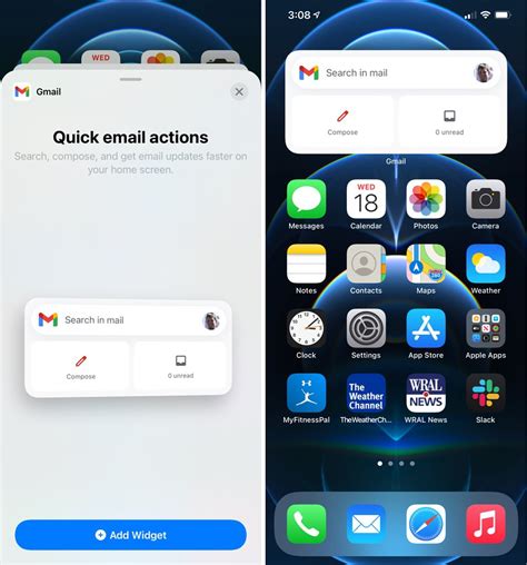 Gmail App For Ios Adds Support For Widgets On Ios 14 Imore