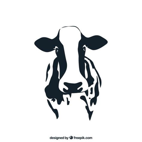 Black And White Cow Logo Logodix