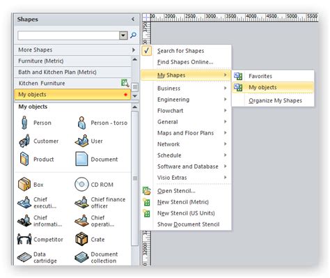 Import Ms Visio 2010 Library To Conceptdraw Pro Conceptdraw Helpdesk