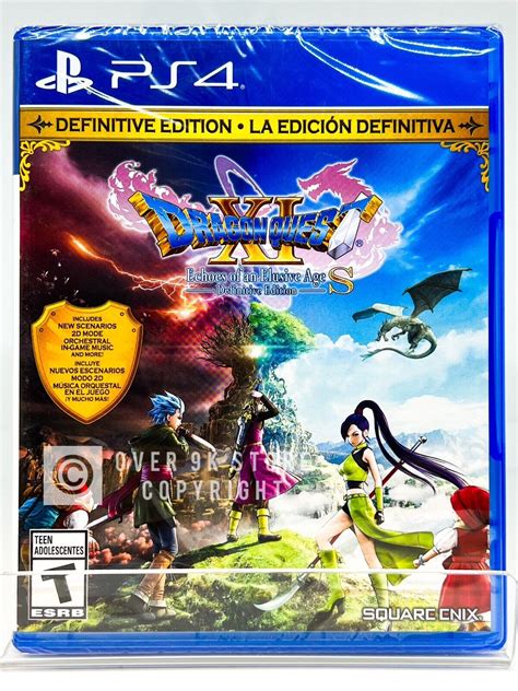 Dragon Quest Xi S Echoes Of An Elusive Age Definitive Edition Ps4 Brand New 662248924205 Ebay