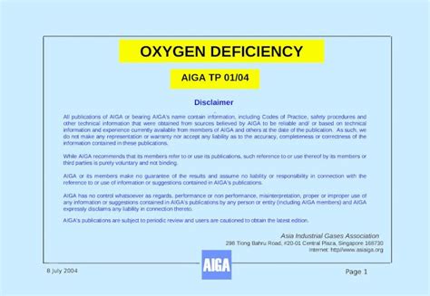 PPT Oxygen Deficiency DOKUMEN TIPS