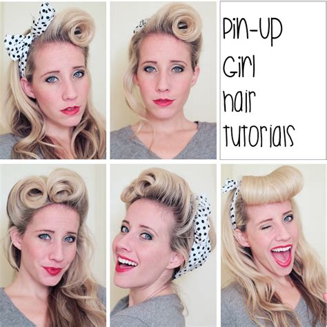 pin up hair tutorials twist me pretty