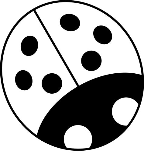 Ladybug Outline Ladybug Black And White Clipart 2 Wikiclipart
