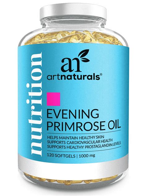 Evening Primrose Oil Softgel Supplements Women Hormone Balance