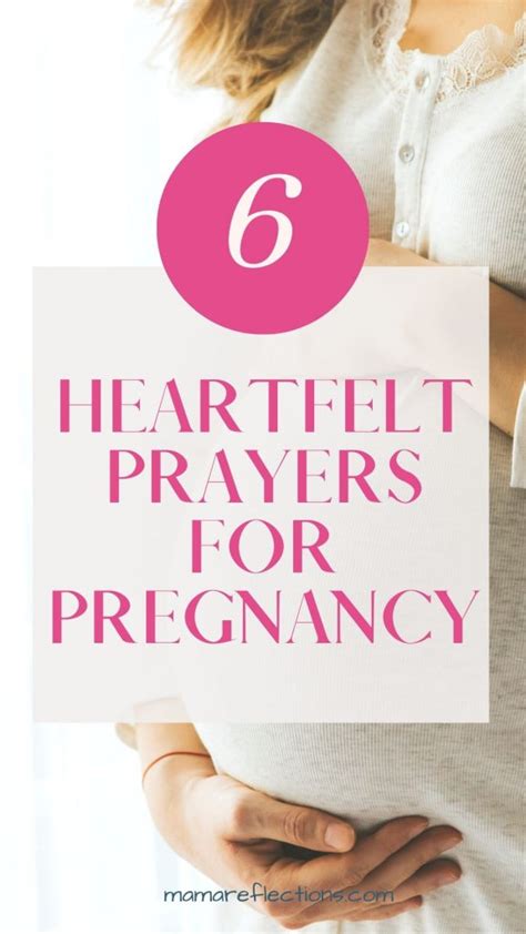 6 Heartfelt Prayers For Pregnancy Mama Reflections