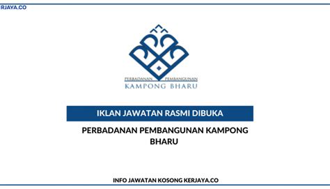 Pejabat perbadanan pembangunan kampong bharu (pkb) pejabat perbadanan selamat menyambut hari wesak 2021. Perbadanan Pembangunan Kampong Bharu • Kerja Kosong Kerajaan