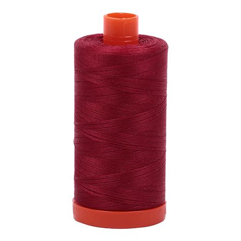 Aurifil Cotton Mako Thread 50wt 1300m 1103 Burgundy 8057250000000