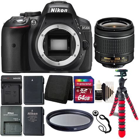 Maybe you would like to learn more about one of these? Brand New Nikon D5300 24.2 MP DSLR Camera + Battery and Charger + Accessory Kit | eBay
