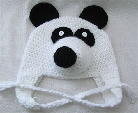 Panda 3d Hat Etsy