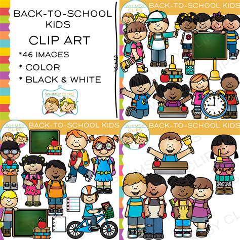 Back To School Clip Art Library